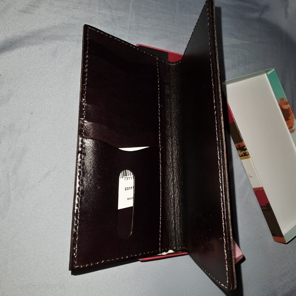 Tan Leather Rodeo Wallet - Picture 3 of 6